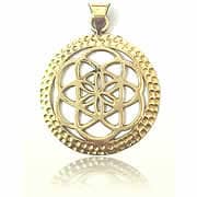brass jewellery pendant - Avashy