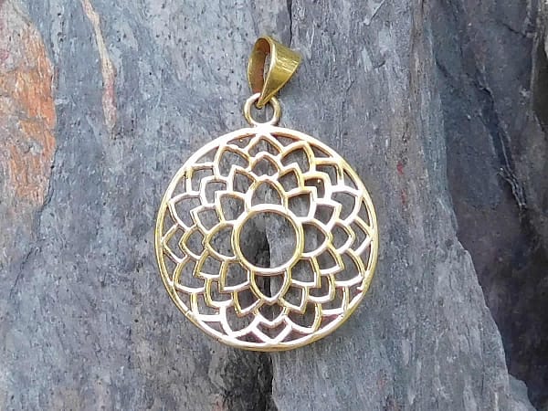 Lotus Petals Pendant by Avashy