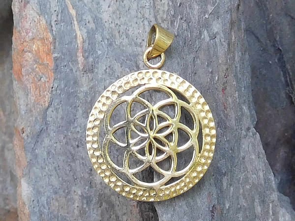 Seed of Life Pendant by Avashy